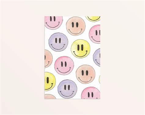 X Kaart Smileys Pastel Fritsy Wholesale