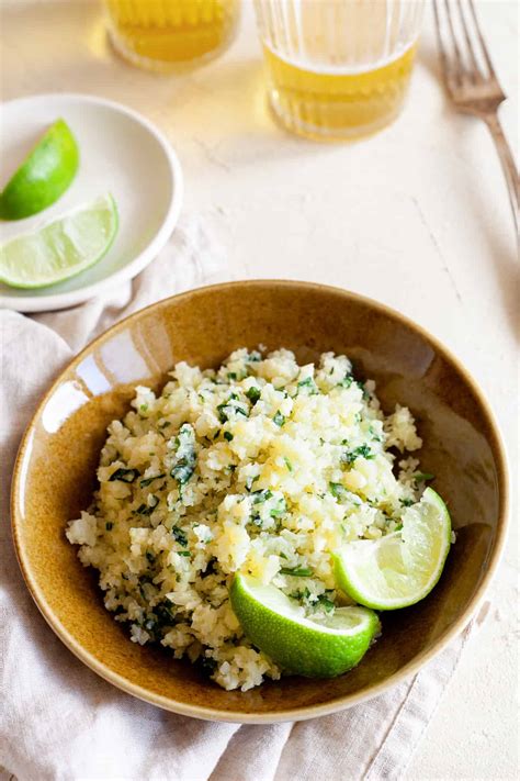 Cilantro Lime Cauliflower Rice Keto Hungry Foodie