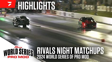 Every Rivals Night Matchup 2024 World Series Of Pro Mod At Bradenton