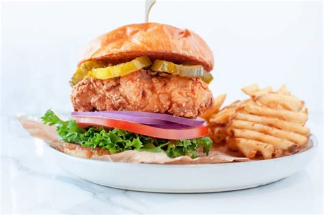 Fried Chicken Buffalo Sandwich Recipe