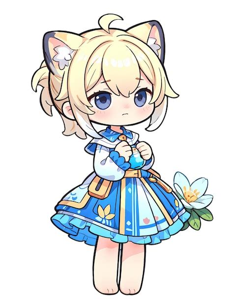 Premium Psd Sd Anime Stylekemonomimi