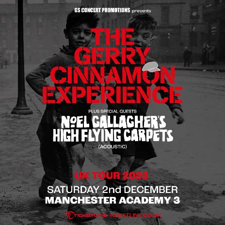 The Gerry Cinnamon Experience tickets for Manchester Academy 3 on ...