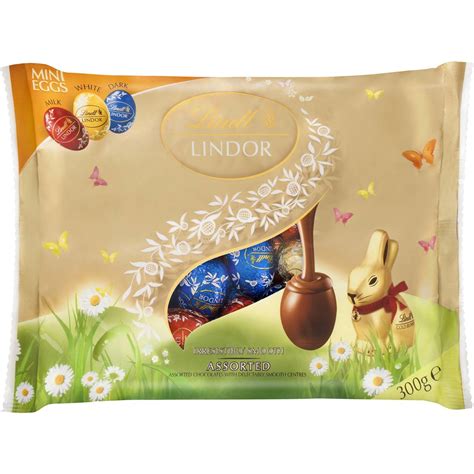 Lindt Lindor Mini Eggs Assorted Dinkum