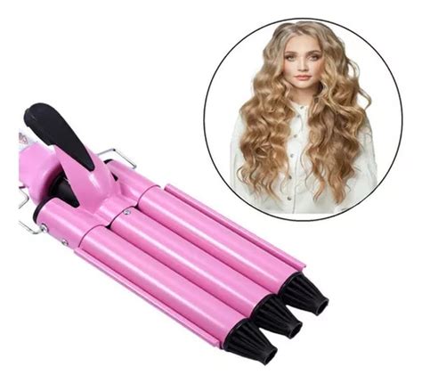 Rizadora Plancha Onduladora De Cabello Electrica De Tubos