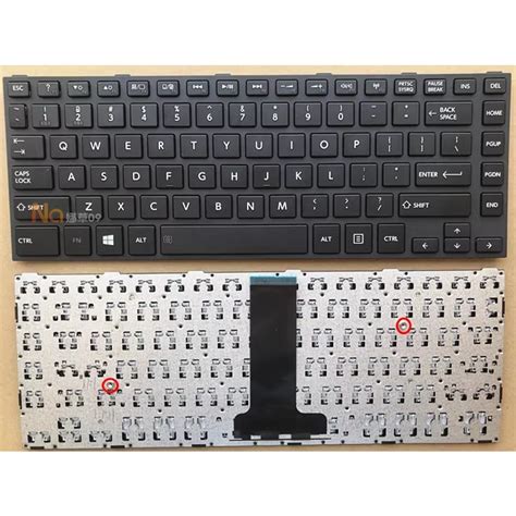 New Satellite C40 B C40D B C40DT B C40T B C45 B Keyboard Shopee Malaysia