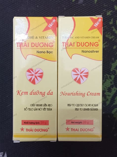 Kem Nghệ And Vitamin Thái Dương 20g Mờ Sẹo Vết Thâm Giúp Chóng Lên Da