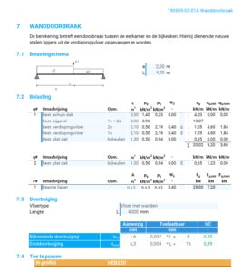 Voorbeeld Van Een Constructieberekening Van Constructieshop Nl