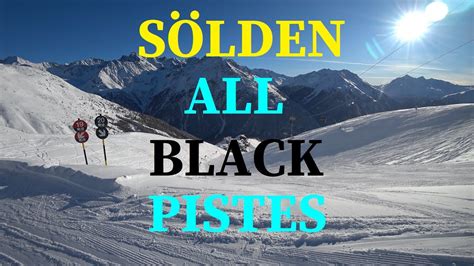 S Lden All Black Runs Pistes Slopes World Cup Piste Alle Schwarzen