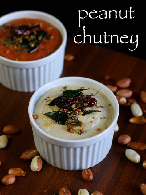 peanut chutney recipe | groundnut chutney recipe | shenga chutney