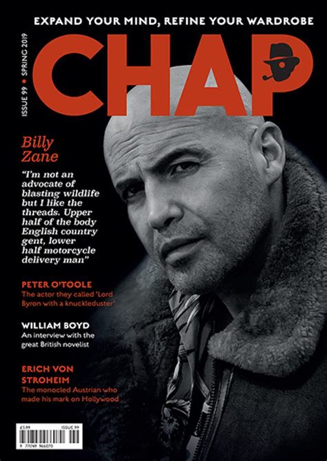 The Chap Magazine No 99 Spring 2019 Billy Zane Peter O Toole Fogey