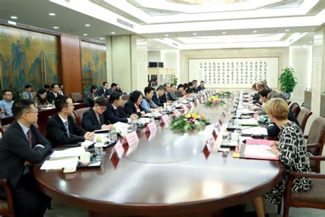 Vice Foreign Minister Deng Li And State Secretary Of The German Federal