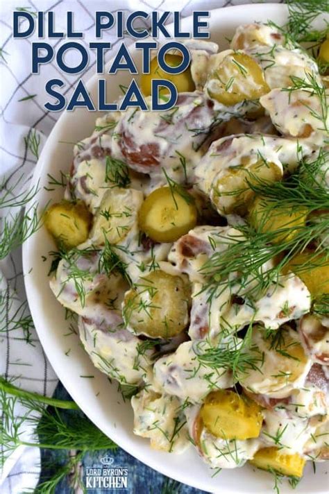 Dill Pickle Potato Salad Lord Byrons Kitchen