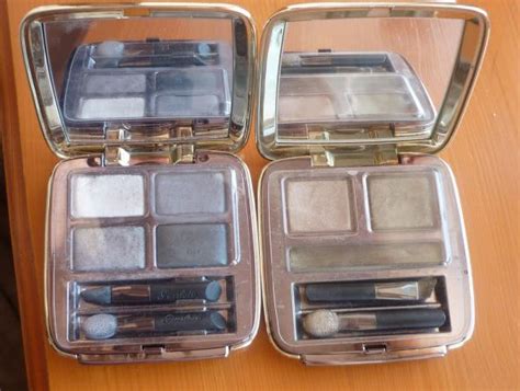 Мои любимые тени Guerlain Ombre Eclat 4 couleurs и Ombre Eclat Duо ...
