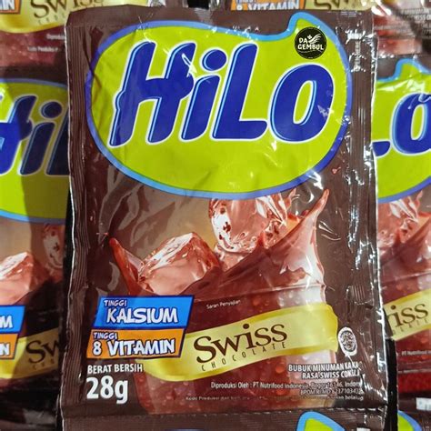 Jual Hilo Swiss Chocolate Renceng 10 Sachet Shopee Indonesia