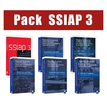 Pack Ssiap Premium Ouvrages R Glementation Comment E