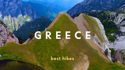 4 Best Hikes In Greece Hiking Road Trip YouTube