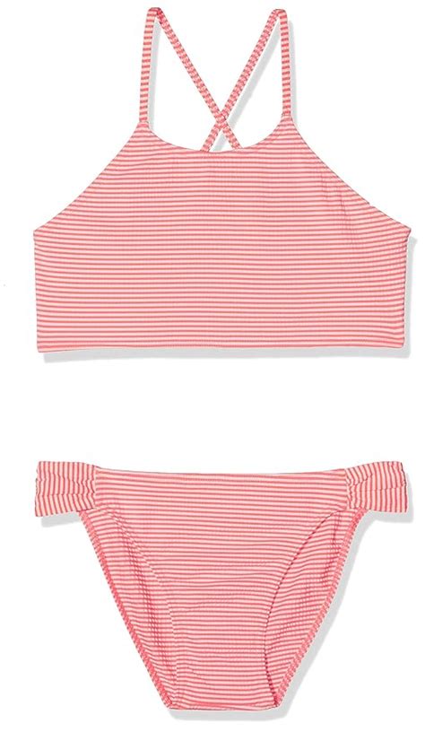 Gocco Gocco Mädchen Bikini Set S75BBKNV701 Rosa Flúor 11 12 Jahren Bikinis Amazon de