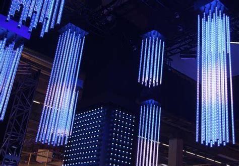 Led Pixel Lights Decorative Tube Degree Meteor Dmx D Vertical