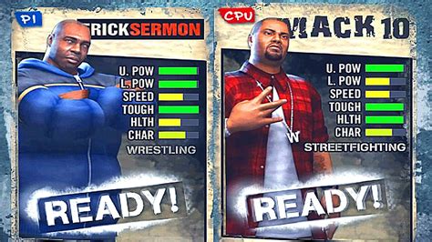 ERICK SERMON Vs MACK 10 BEST CRAZY FIGHTING GAME UNTIL 2020 Def Jam