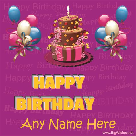 Happy Birthday Wishes Images With Name Editing Infoupdate Org