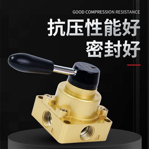 Three Position Four Way Hand Rotating Valve Hv Reversing Valve