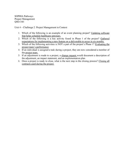 Sophia Unit Challenge Project Mgmt Qso Sophia Pathways