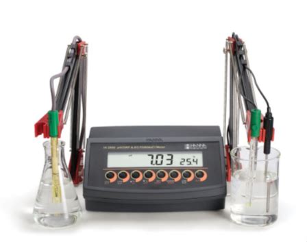 HI2550 01 Multiparameter PH ORP And EC TDS Salinity Benchtop Meter J