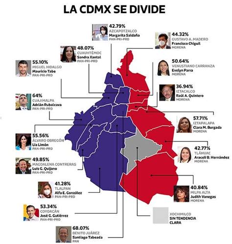 Va Por La Cdmx Y L12 Colapsan A Morena Sólo Obtiene 6 Alcaldías