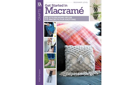 Leisure Arts Macrame Wall Hangings Book Macram Books For Adults And