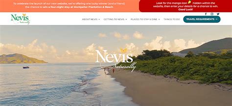 Nevis Launches New Destination Website Travel Pr Agency Rooster