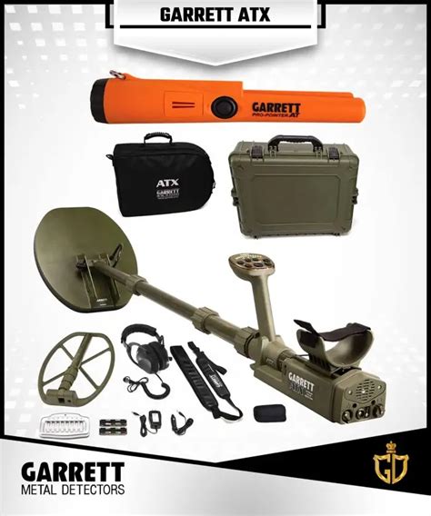 Garrett ATX Metal Detector the most powerful natural gold detector 2024