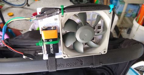 Pc Fan Mount For Stroller Harbor Freight Storage Bins Anything You