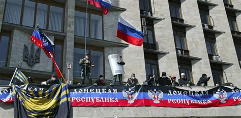 Ucrania Prorusos Proclaman La Independencia De Donetsk