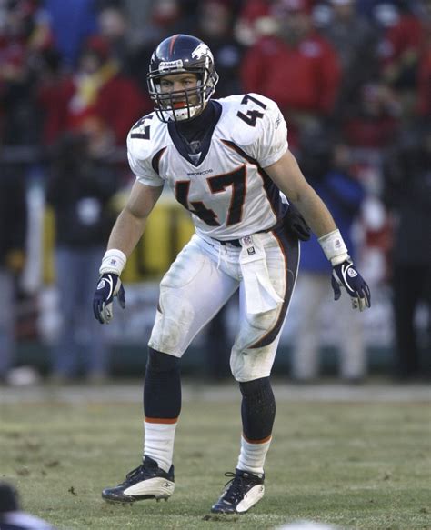 John Lynch 47 During A Game Against The Kansas City Chiefs Denver