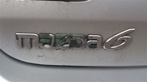 Новая эмблема Mazda на багажник — Mazda 6 (2G) GH, 2 л, 2008 года ...
