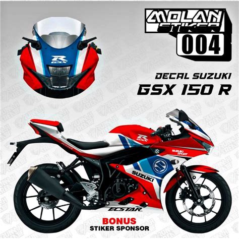 Jual Decal Sticker Striping Variasi FULLBODY Suzuki GSX R 150 GSX 150