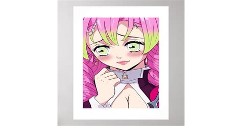 Demon Slayer Mitsuri Kanroji Poster Zazzle