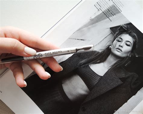 Карандаш для бровей Lamel Professional Make Up Insta Puff Brows в ...