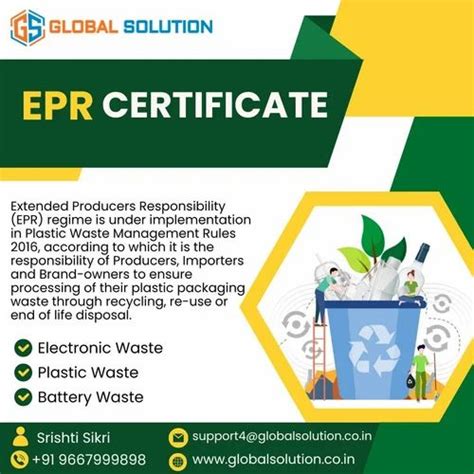 Epr Registration Certificate In Nagaland Global Solution Compliance