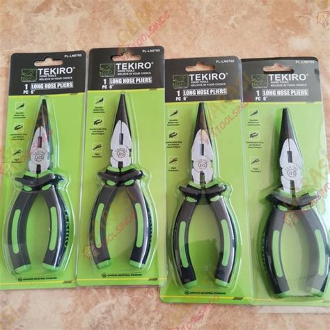 Jual Tang Lancip 6 Inch TEKIRO Tang Lancip Long Nose Pliers Di Lapak