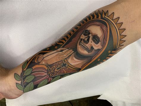 Mexican Santa Muerte Tattoos - Asking List