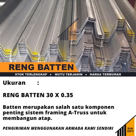 Jual RENG BATTEN USUK KASAU A TRUSS Shopee Indonesia