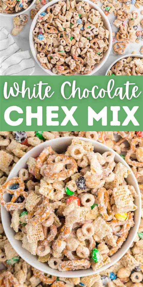 White Chocolate Chex Mix Delicious And Easy Snack Mix