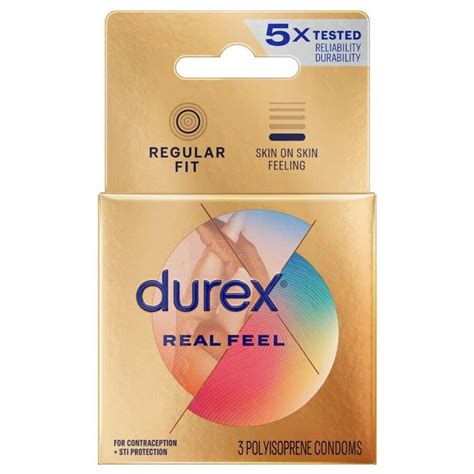 Durex Avanti Bare Real Feel Non Latex Polyisoprene Lubricated Condoms