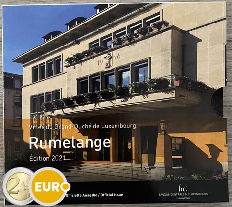 Luxemburg Euro Set Bu Fdc Rumelange Euronotes Be