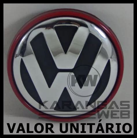 Calota Tampa Miolo Centro Roda Original Vw Gol G Fox Polo R Em S O