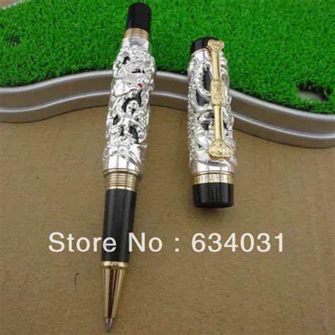 Luxury Jinhao Heavy Dragon Rollerball Pen Mm Black Ink Refill