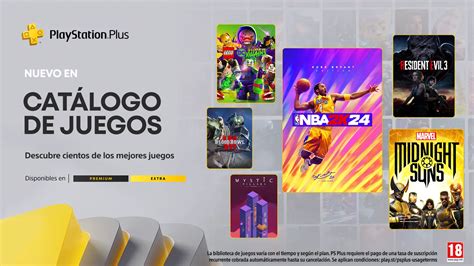 Juegos De Playstation Plus Extra Y Premium En Marzo 2024