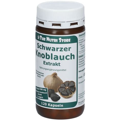 Schwarzer Knoblauch Extrakt St Shop Apotheke At