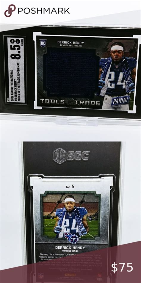 Panini The National Derrick Henry Sgc Game Place Derrick